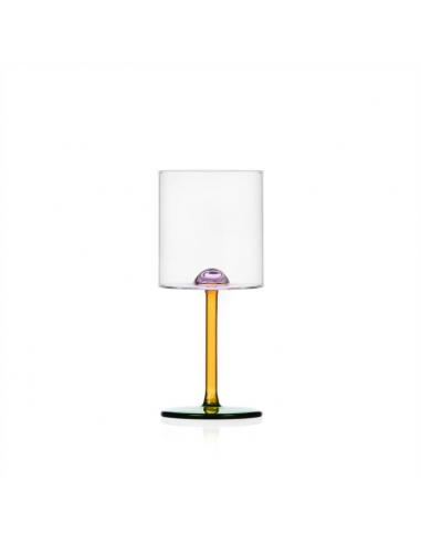 VERRE ICHENDORF LUNA SUR PIED POINT ROSE