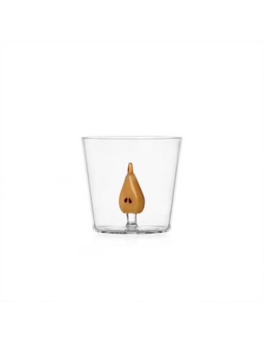 VERRE ICHENDORF FRUITS FLOWERS HALF PEAR
