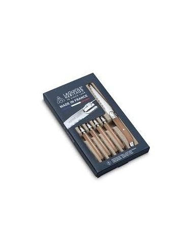 COUTEAU TB LAGUIOLE SET 6 STEAK...
