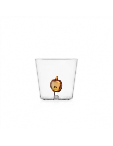VERRE ICHENDORF FRUITS FLOWERS HALF...