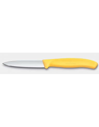 COUTEAU VICTORINOX ECONOME 8CM JAUNE