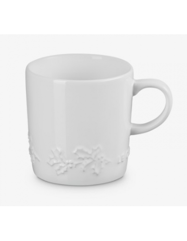 TASSE LE CREUSET MUG HOLLY BLANC