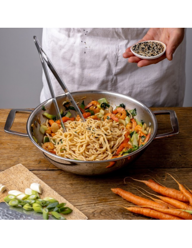WOK CRISTEL CASTEL PRO FIXE 32 CM EN...