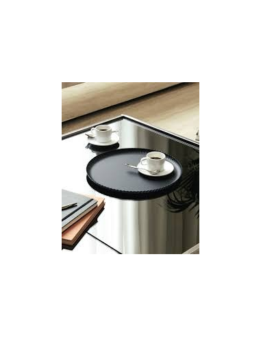 PLAT ALESSI PLEATS PLATEAU BLACK 31 CM
