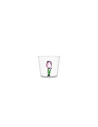 VERRE ICHENDORF BOTANICA ROSE TULIP
