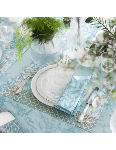 SET JACQUARD FRANCAIS JARDIN D EDEN...