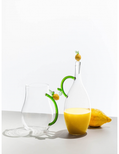 CARAFE ICHENDORF FRUIT AND FLOWERS...