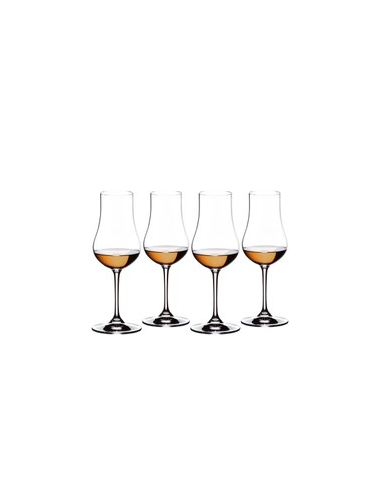 VERRE RIEDEL RUM SET 4 PCS