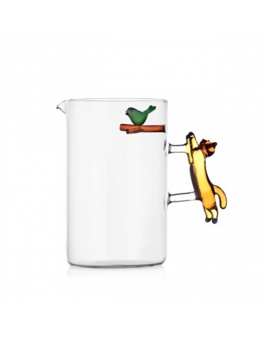 CARAFE ICHENDORF TC JUG JUMPING CAT W...
