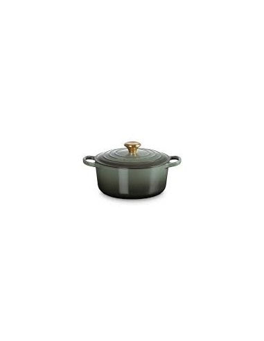 COCOTTE LECREUSET RONDE 24 CM THYM