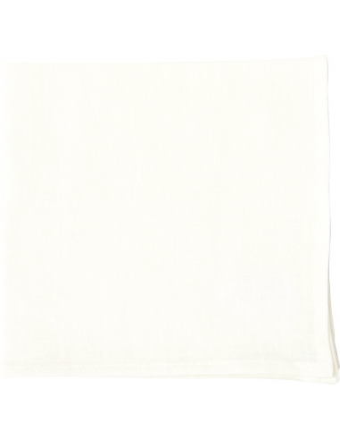 SERVIETTE IHR LIN 40 X 40 BLANC
