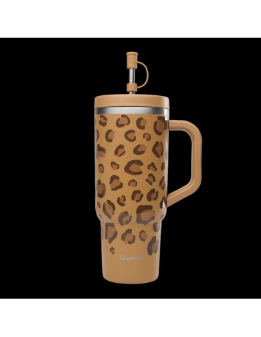THERMOS QWETCH TRAVEL CUP LEOPARD...