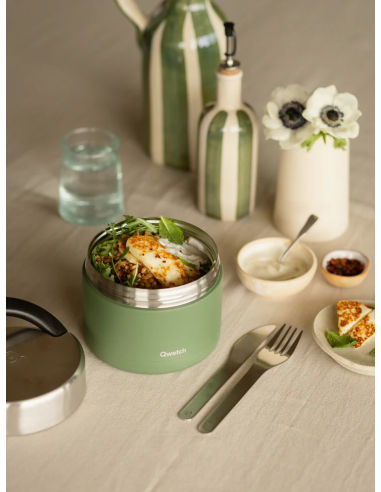 THERMOS QWETCH BOITE REPAS ISO KAKI...