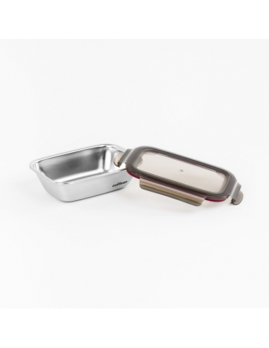 BOITE LACUCINA RECTANGULAIRE INOX 580ML