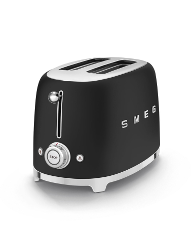 GRILLE PAIN SMEG NOIR MAT 2TR