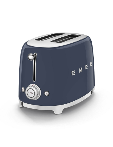 GRILLE PAIN SMEG BLEU MARINE 2TR