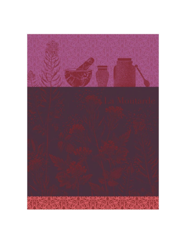 ESSUIE JACQUARD MOUTARDE EN FLEUR PURPLE