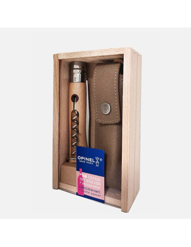 OPINEL COUTEAU + TIRE-BOUCHON N10