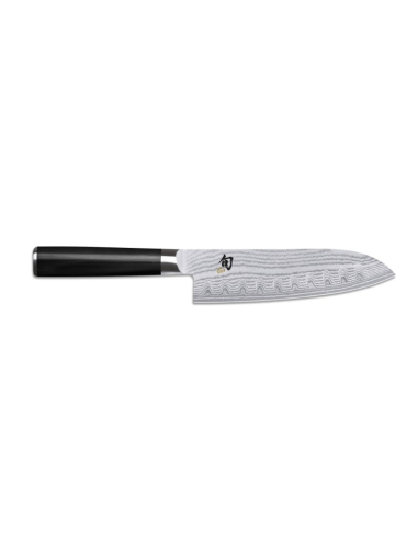 COUTEAU KAI SANTOKU A LAME ALVEOLEE