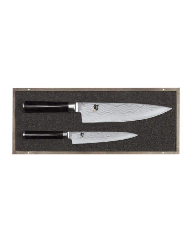 COUTEAU KAI COFFRET 2 COUTEAUX SHUN...