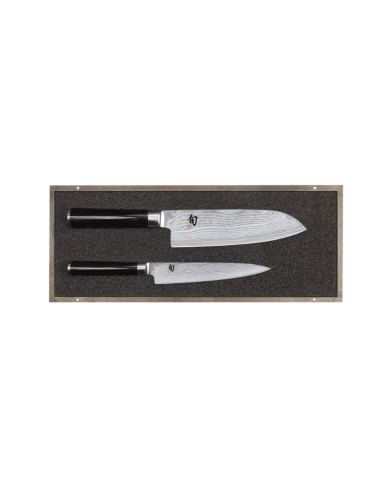 COUTEAU KAI COFFRET 2 COUTEAUX SHUN...
