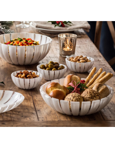 PLAT GUZZINI GRACE BOWL MEDIUM WHITE