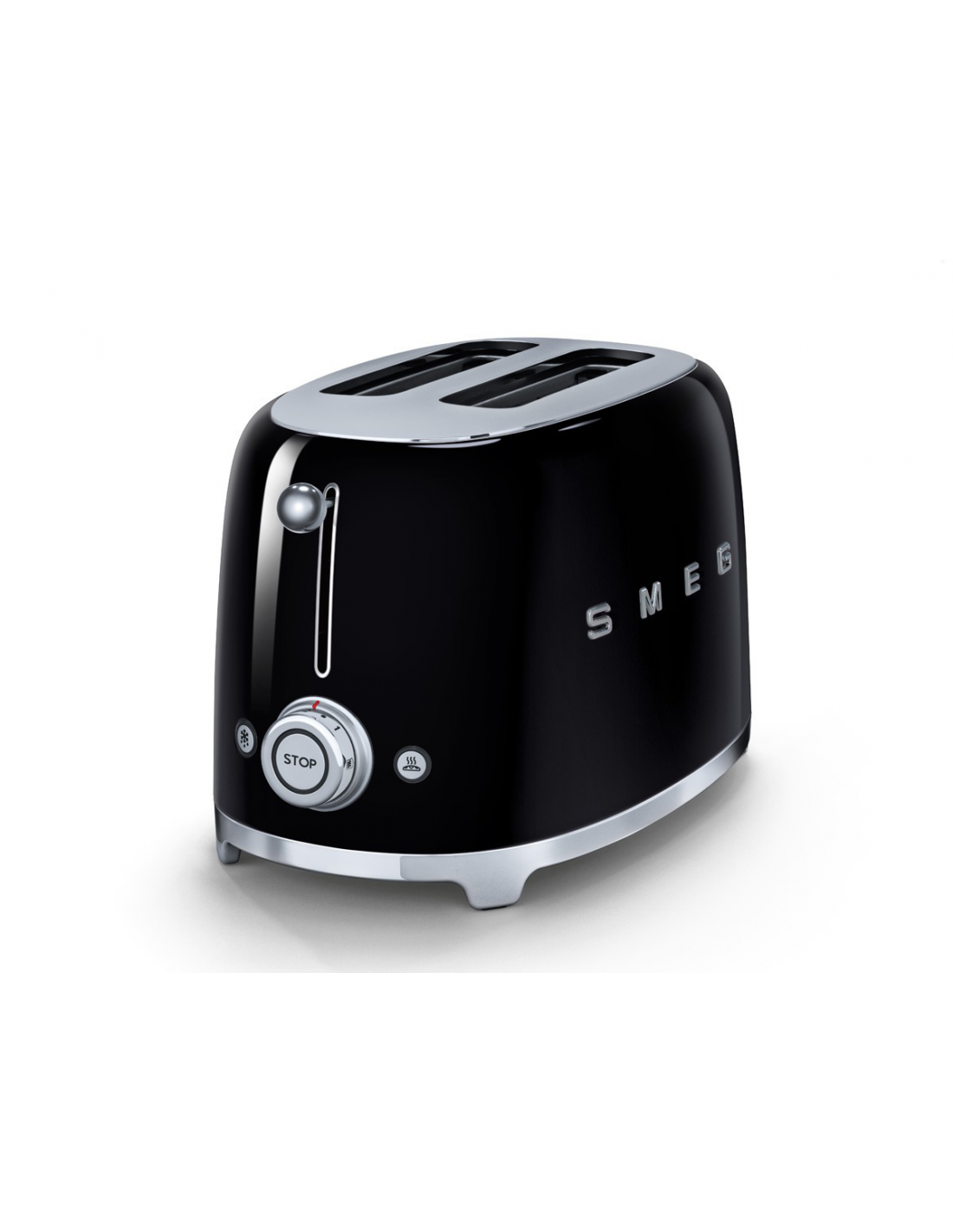 Toaster 2 tranches Grille pain Années 50 SMEG Or mat